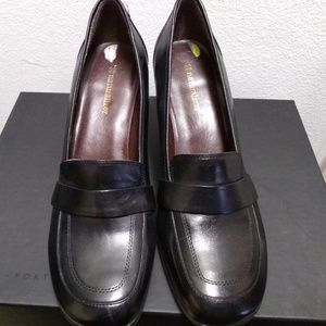 Naturalizer Penny Loafers High Heels Pumps Sz9 NEW